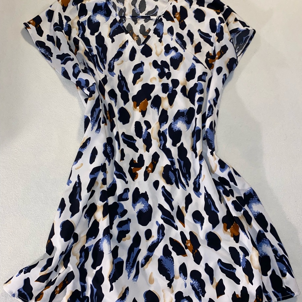 NWOT SHEIN Multicolor Animal Print Dress